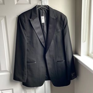Banana Republic Tuxedo Jacket Peak Lapel 42 Long Tailored Fit